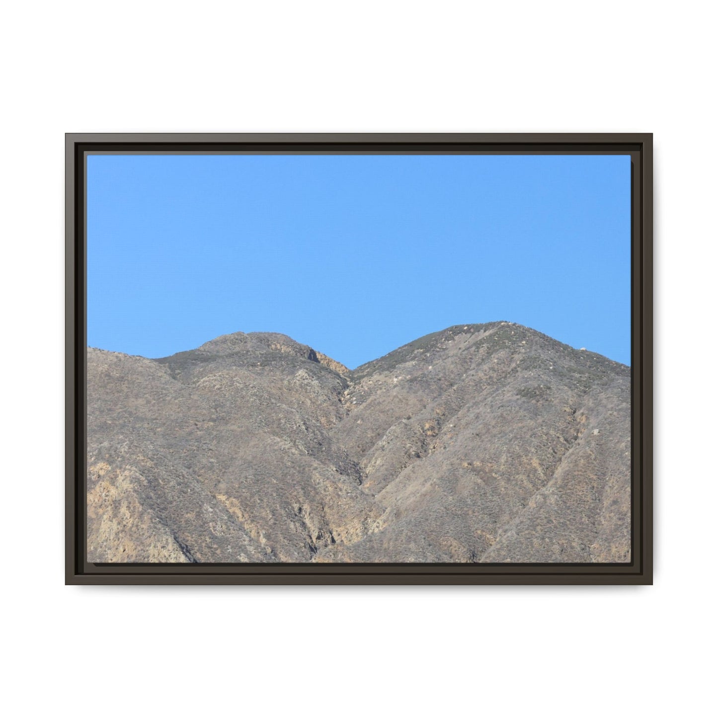 Arid Mountain Breath - Unique Stretched Canvas Wall Art - Art By Earth
