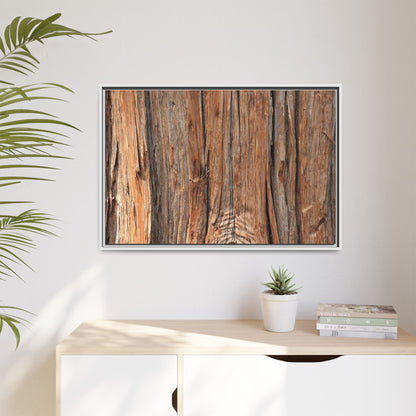 Echoes of Timber - Unique Stretched Canvas Wall Art - Art By Earth