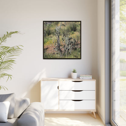 Wildflower Meadow - Unique Stretched Canvas Wall Art - Art By Earth