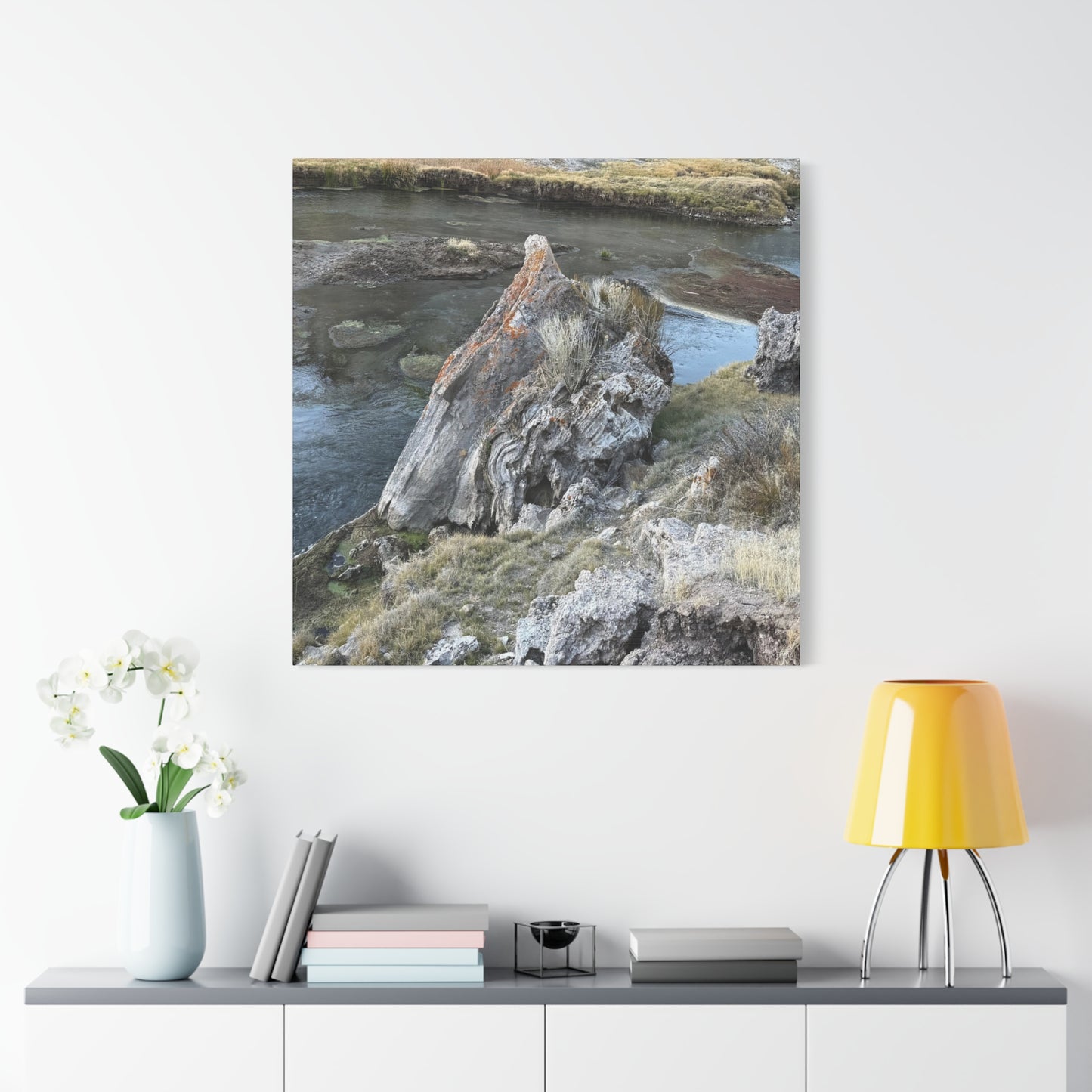 River's Edge - Unique Frameless Canvas Wall Art