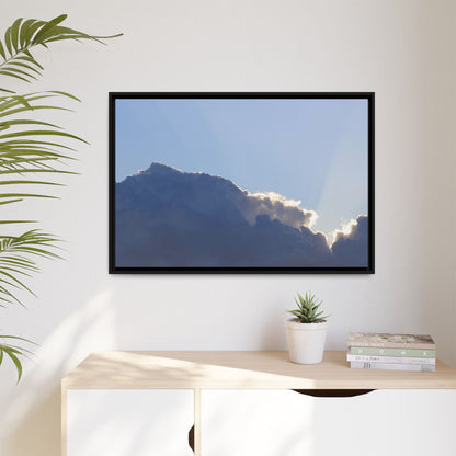 Cloud Divide - Unique Stretched Canvas Wall Art - Art By Earth