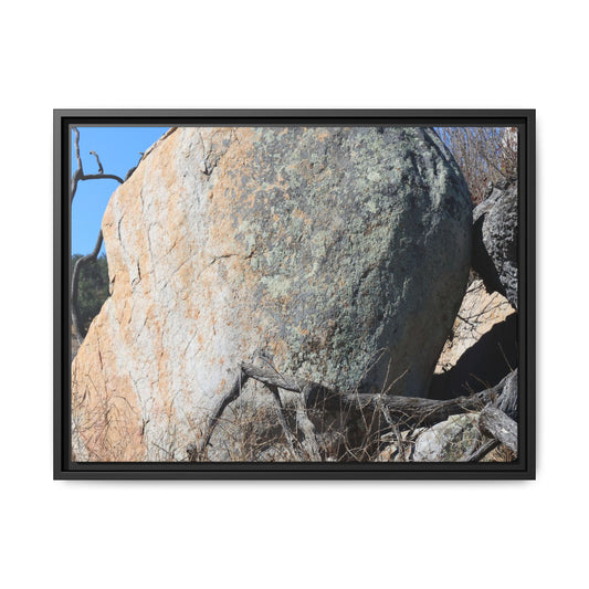Stony Sentinel - Unique Stretched Canvas Wall Art - Art By Earth