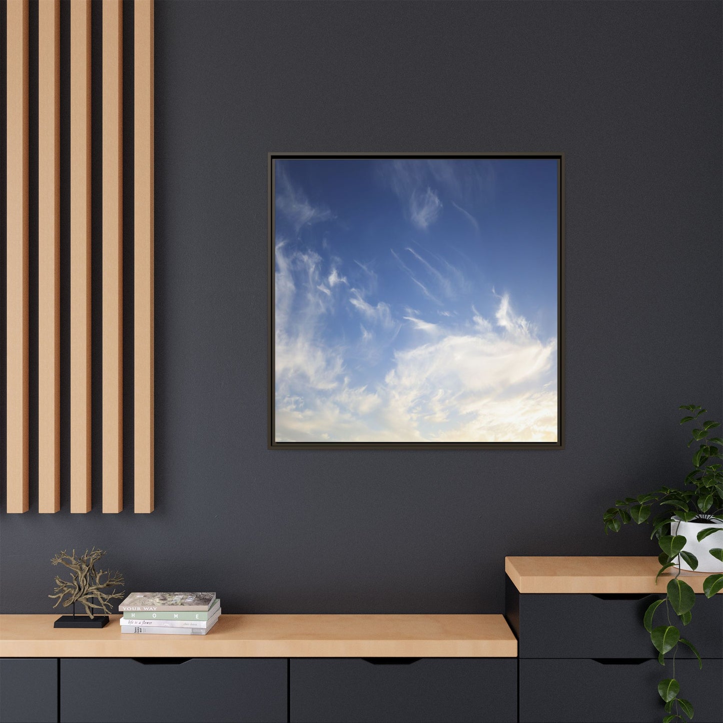 Whispers of Sky - Unique Stretched Canvas Wall Art - Art By Earth