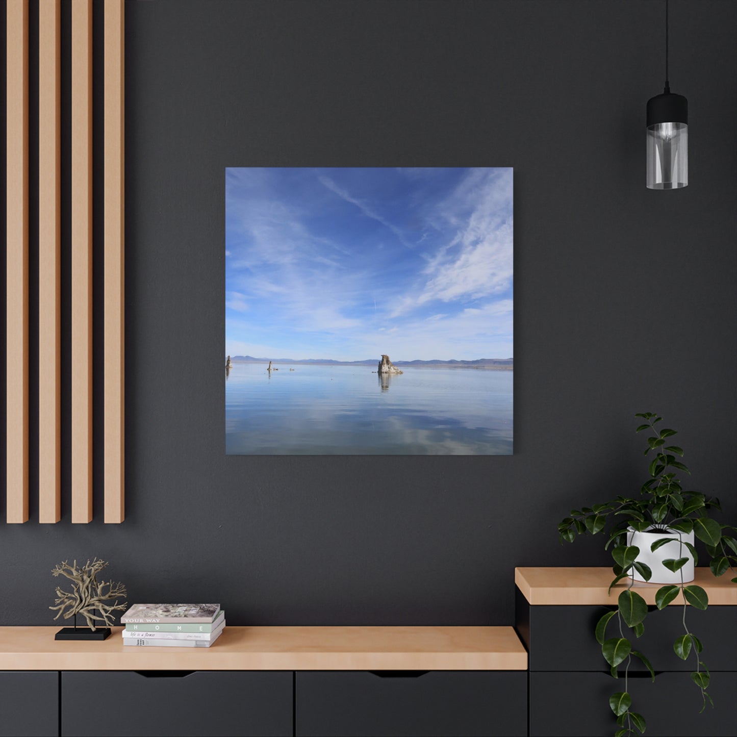 Echoes of Stillness - Unique Frameless Canvas Wall Art