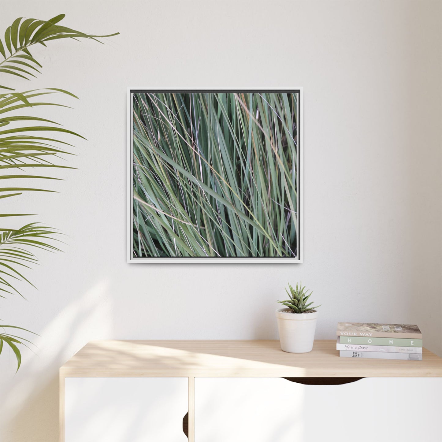 Grassland Symphony - Unique Stretched Canvas Wall Art - Art By Earth