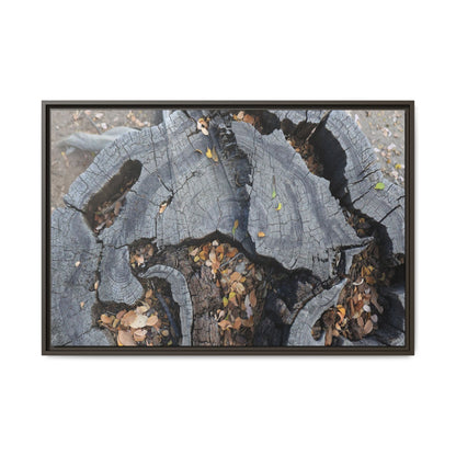 Time's Fractal Memory - Unique Stretched Canvas Wall Art - Art By Earth