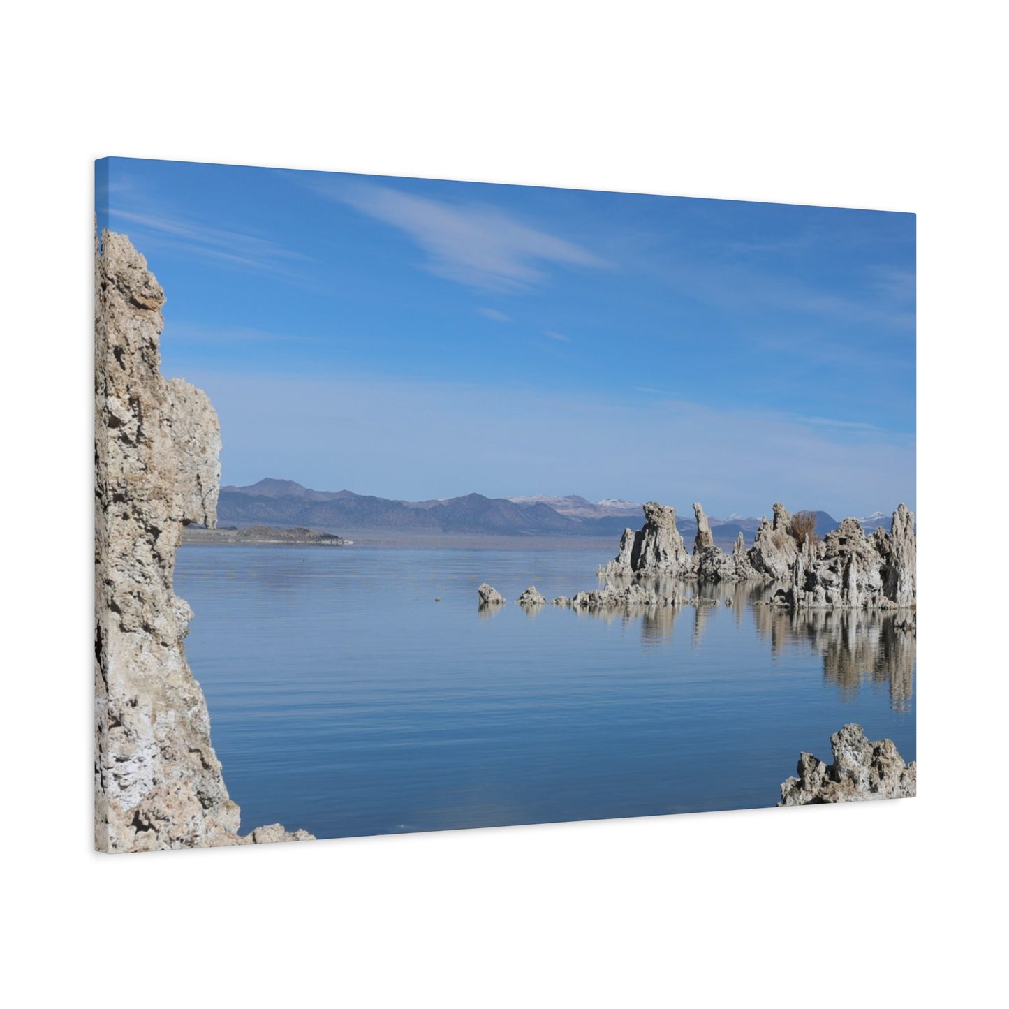Echoes of Stone and Water - Unique Frameless Canvas Wall Art