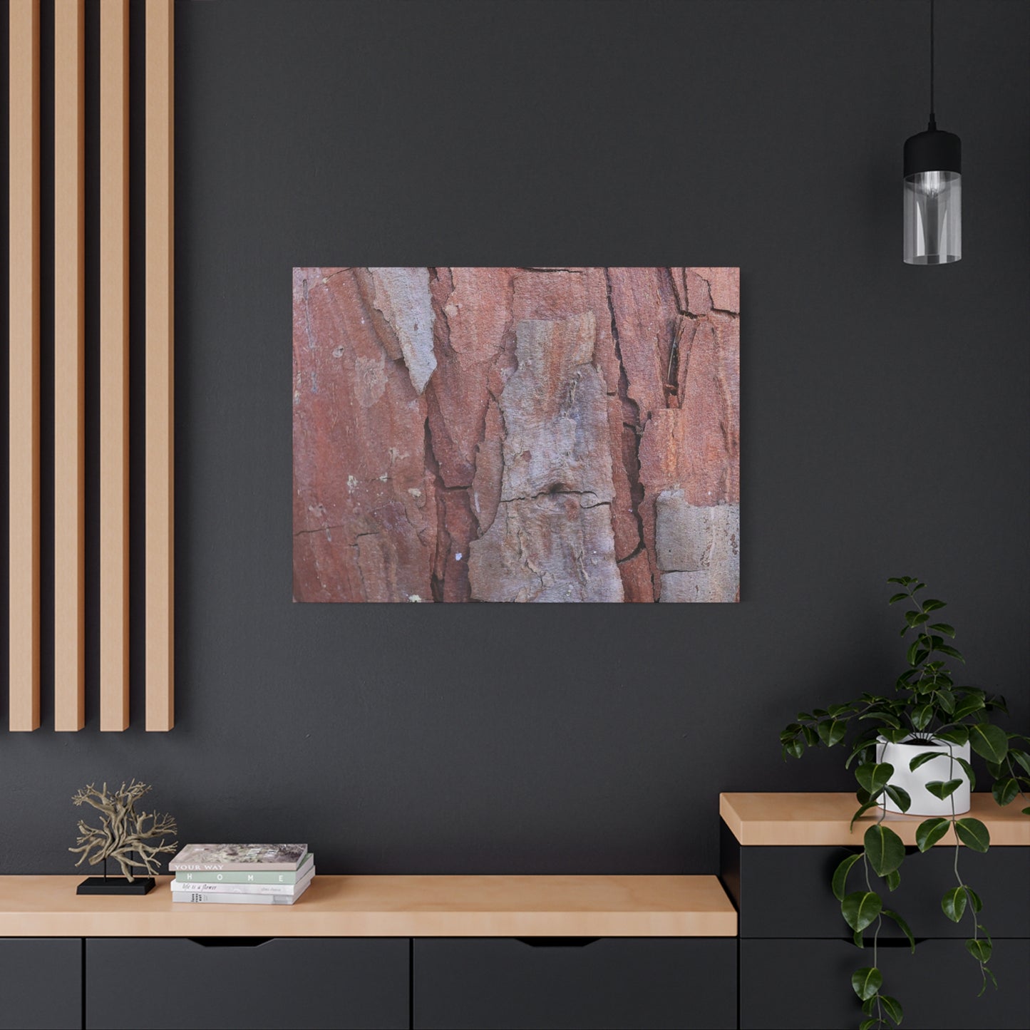 Fractal Rust - Unique Frameless Canvas Wall Art - Art By Earth