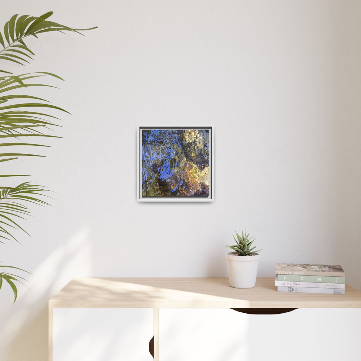 Aquatic Kaleidoscope - Unique Stretched Canvas Wall Art - Art By Earth
