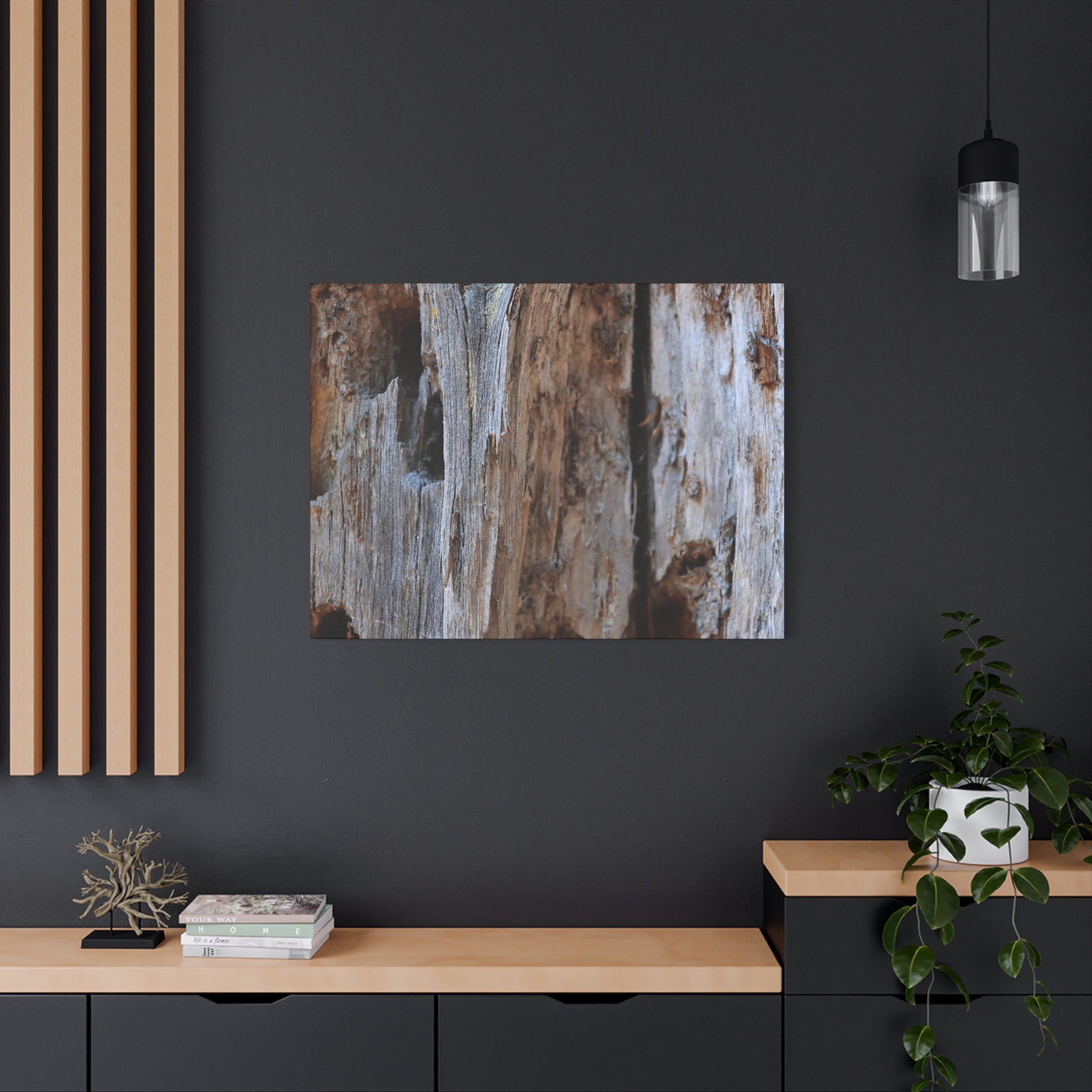 Timber Tapestry - Unique Frameless Canvas Wall Art - Art By Earth