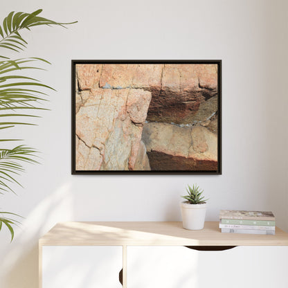 Fractured Stone - Unique Stretched Canvas Wall Art - Art By Earth