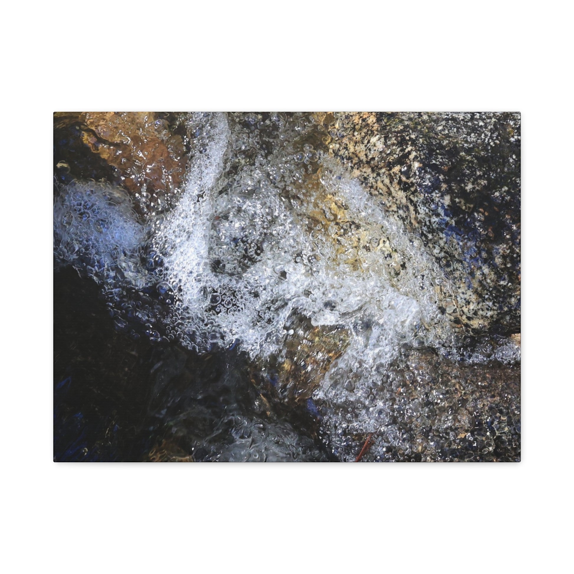 Liquid Stone - Unique Frameless Canvas Wall Art - Art By Earth