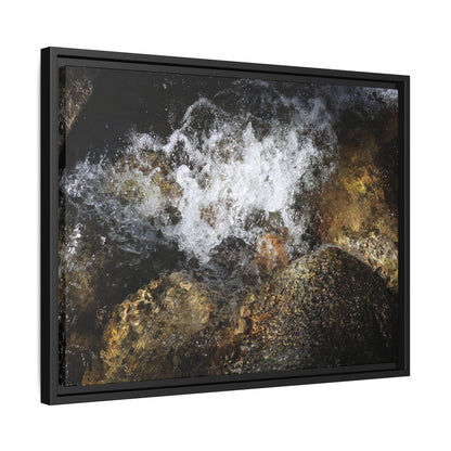 Cascading Momentum - Unique Stretched Canvas Wall Art - Art By Earth