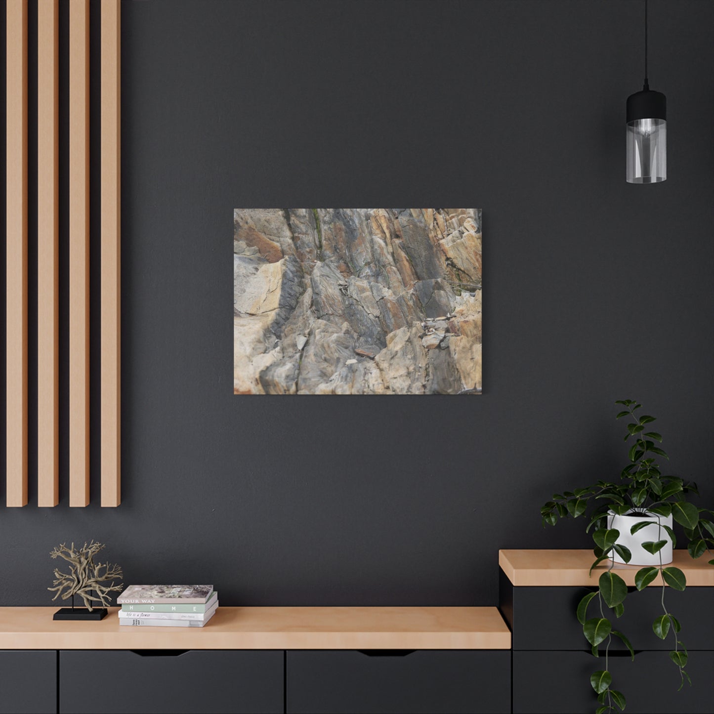 Fractured Memory - Unique Frameless Canvas Wall Art - Art By Earth