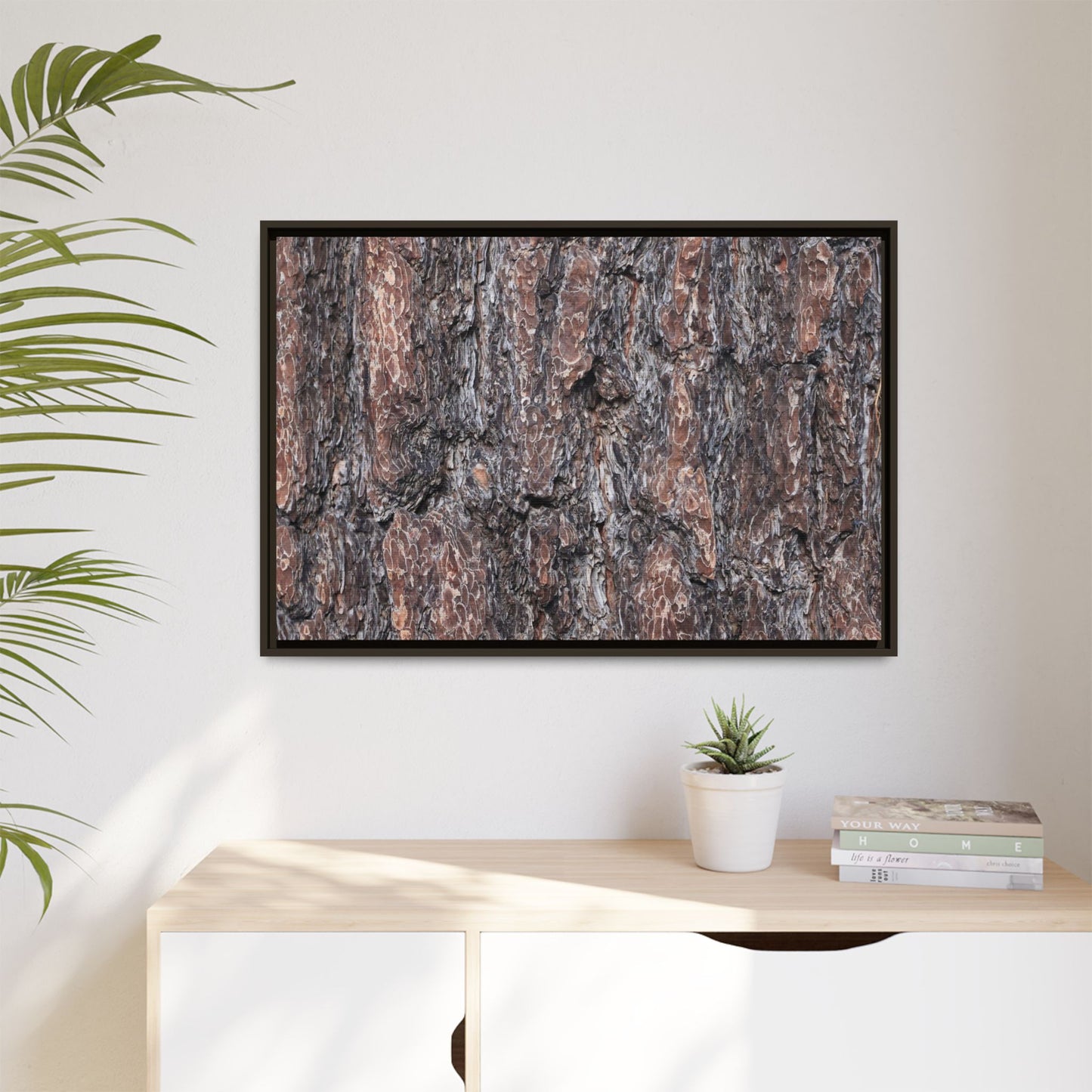 Echoes of Wood - Unique Stretched Canvas Wall Art