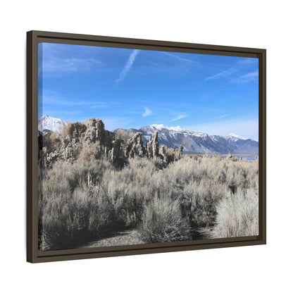 Whispers of the Sagebrush Steppe - Unique Stretched Canvas Wall Art