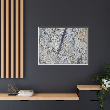 Granite Bubbles - Unique Stretched Canvas Wall Art - Art By Earth
