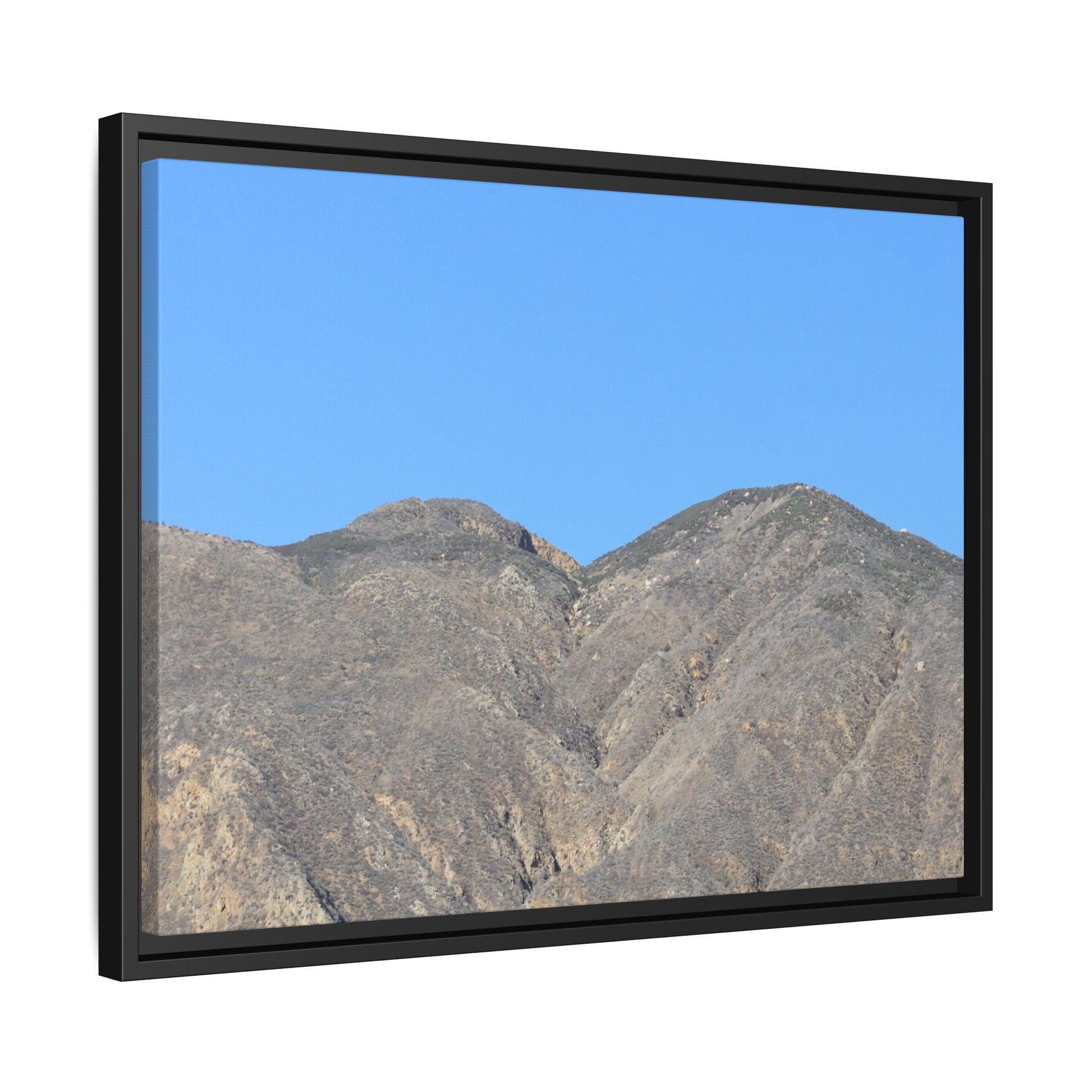 Arid Mountain Breath - Unique Stretched Canvas Wall Art - Art By Earth