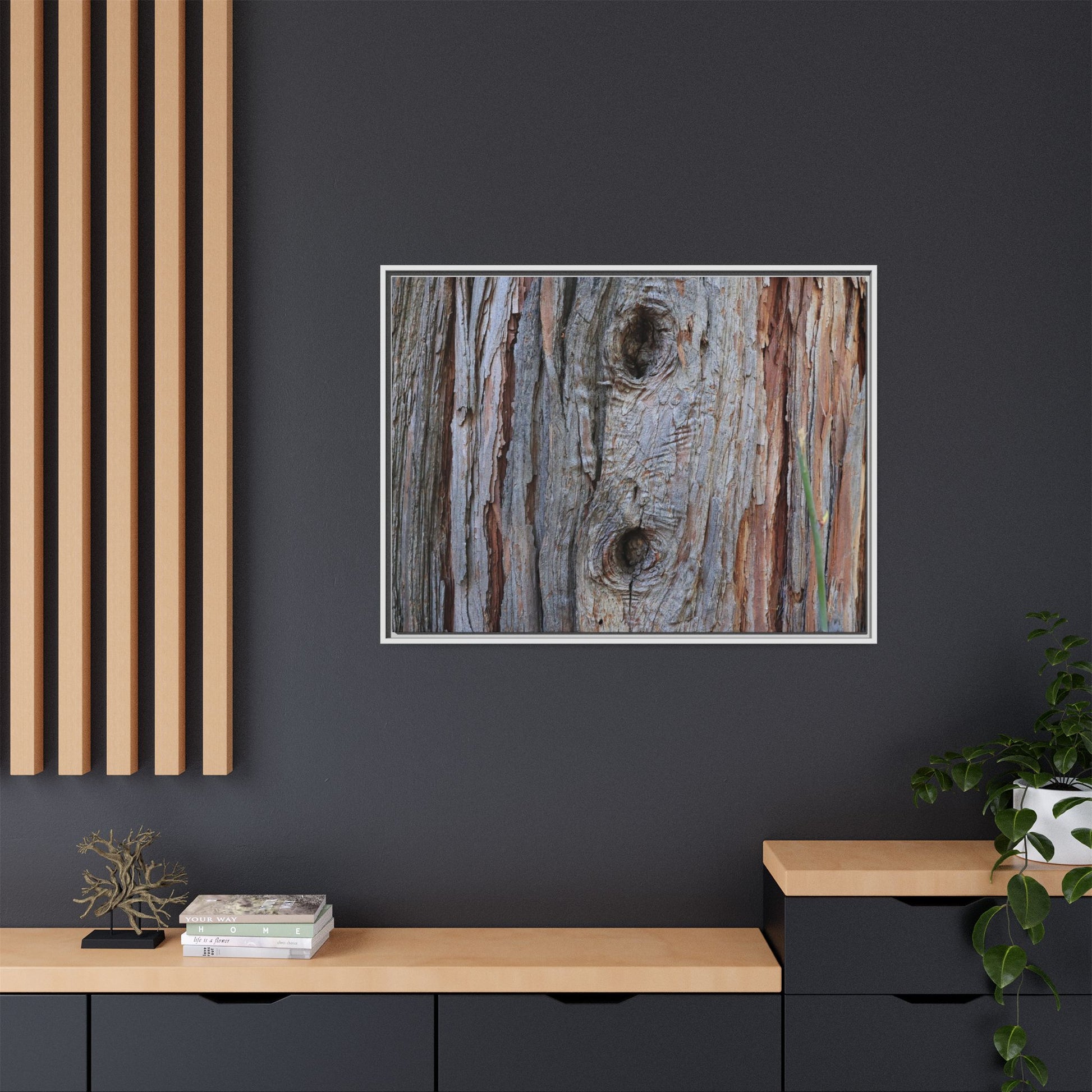 Knotty Nature - Unique Stretched Canvas Wall Art - Art By Earth