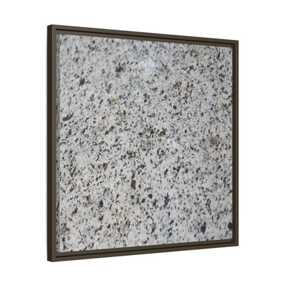 Monochrome Mosaic - Unique Stretched Canvas Wall Art - Art By Earth