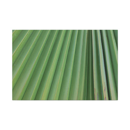 Palm Pulse - Unique Frameless Canvas Wall Art - Art By Earth