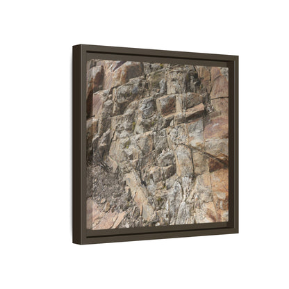 Stone's Silent Story - Unique Stretched Canvas Wall Art - Art By Earth