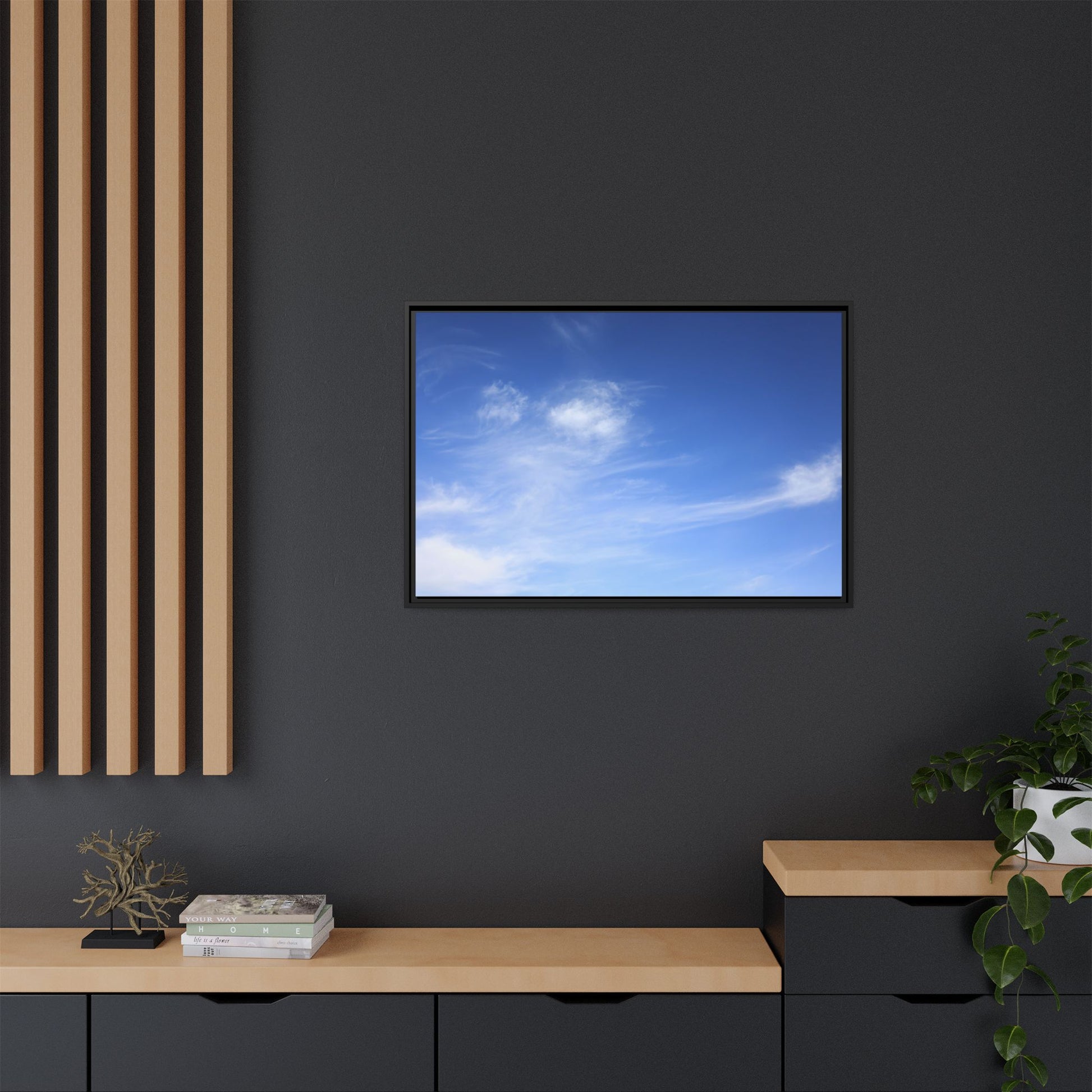 Blue Serenity - Unique Stretched Canvas Wall Art - Art By Earth