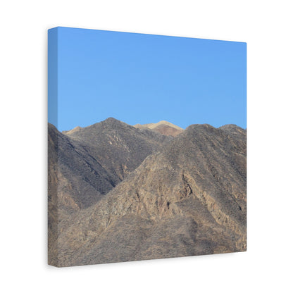 Silent Peaks - Unique Frameless Canvas Wall Art - Art By Earth