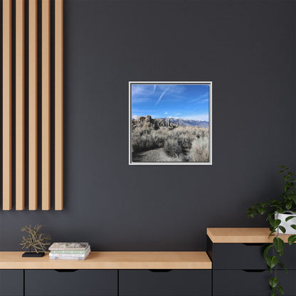 Whispers of the Sagebrush Steppe - Unique Stretched Canvas Wall Art