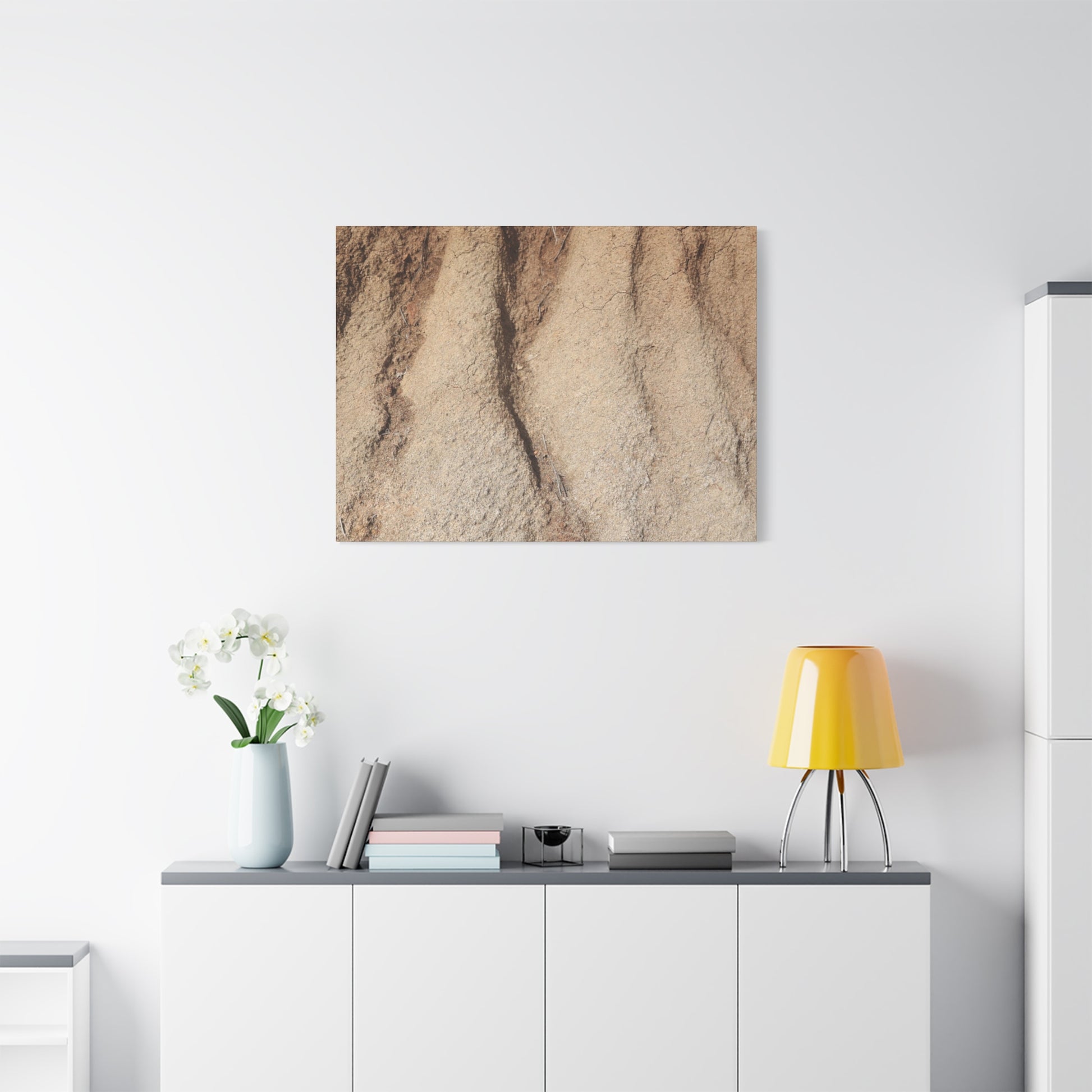 Weathered Earth - Unique Frameless Canvas Wall Art - Art By Earth