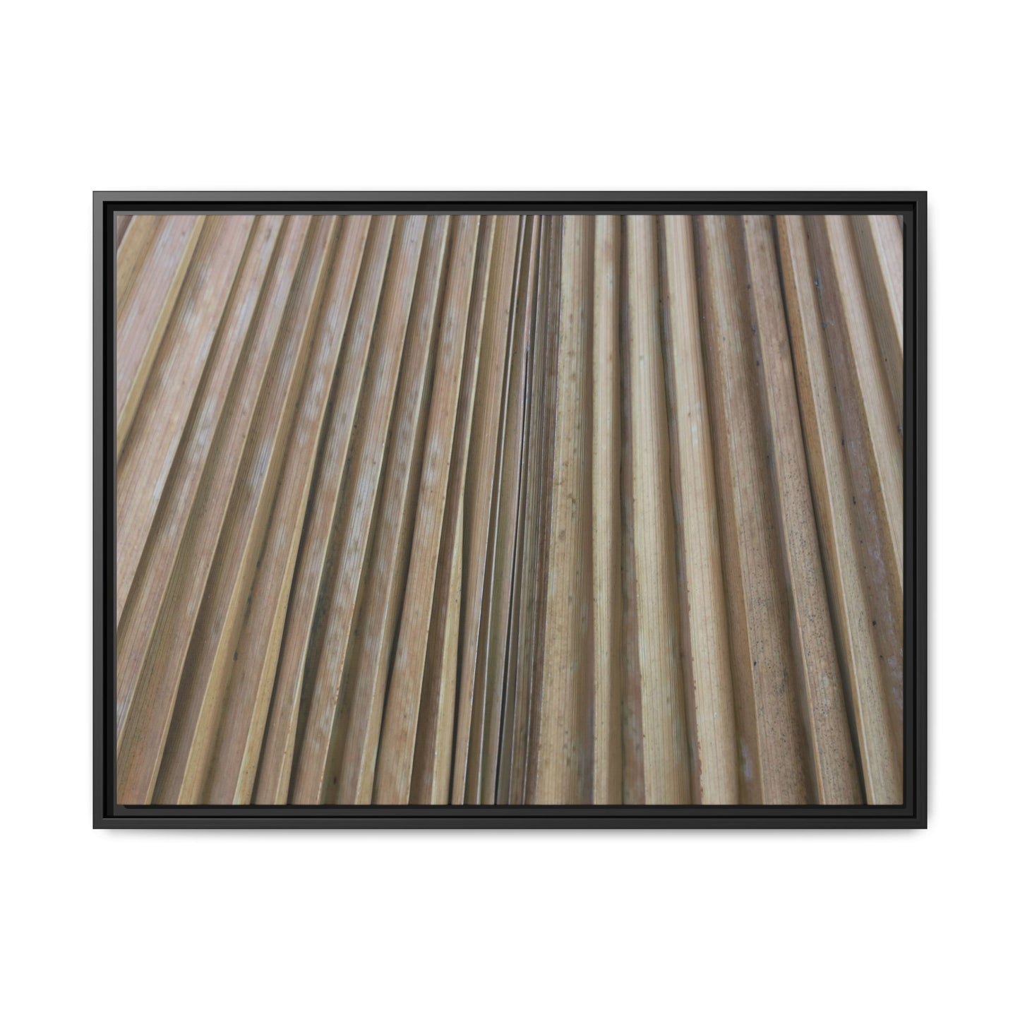 Wooden Whispers - Unique Stretched Canvas Wall Art - Art By Earth