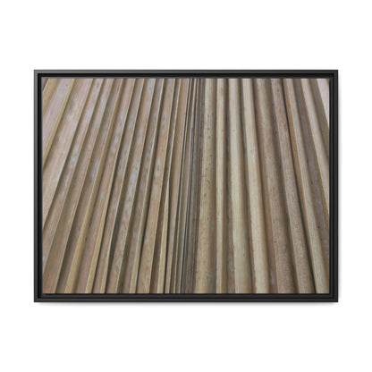 Wooden Whispers - Unique Stretched Canvas Wall Art - Art By Earth