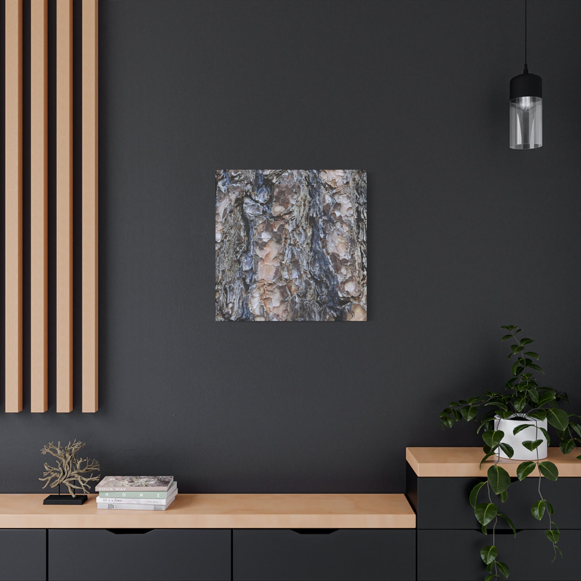 Arboreal Patterns - Unique Frameless Canvas Wall Art - Art By Earth