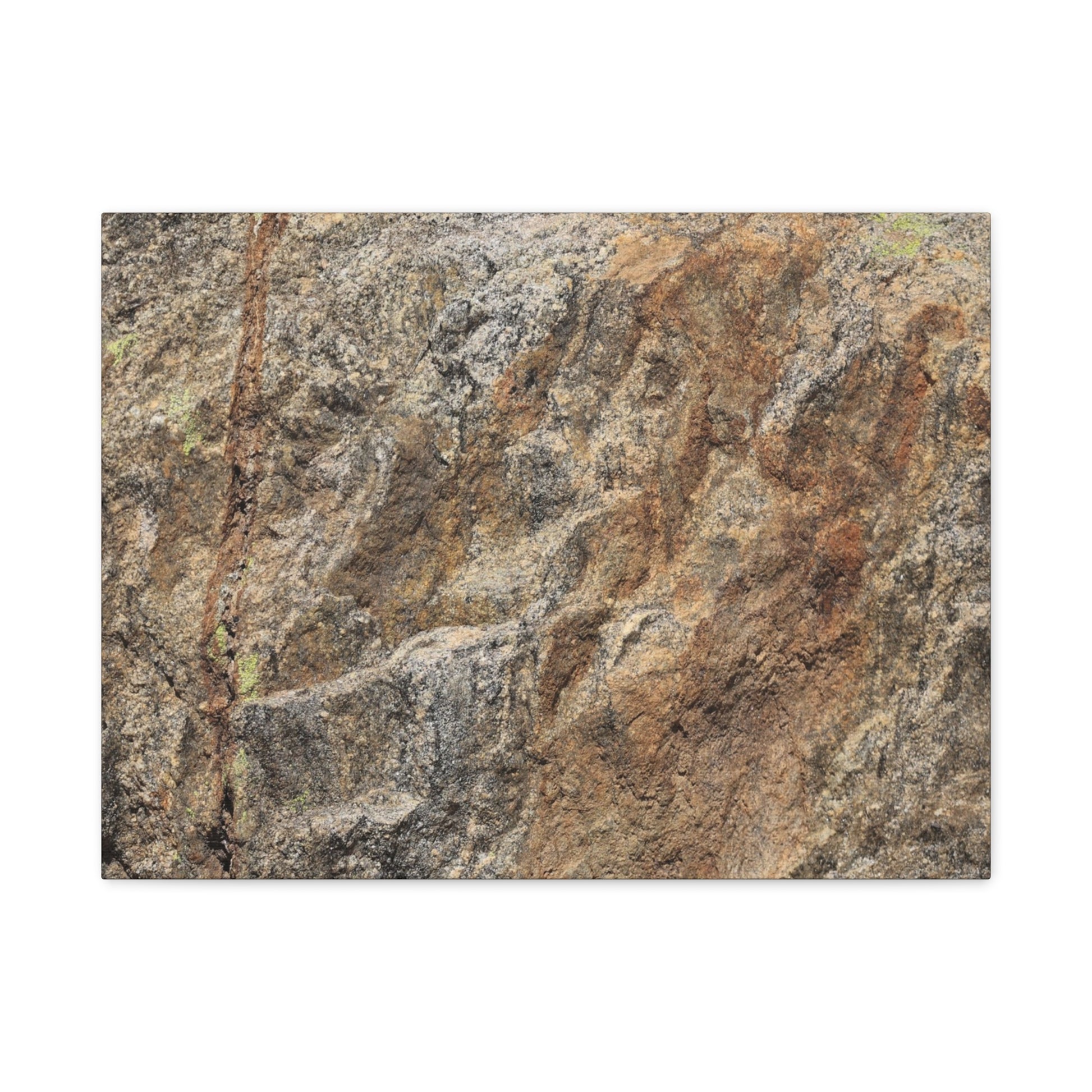 Erosion's Palette - Unique Frameless Canvas Wall Art - Art By Earth