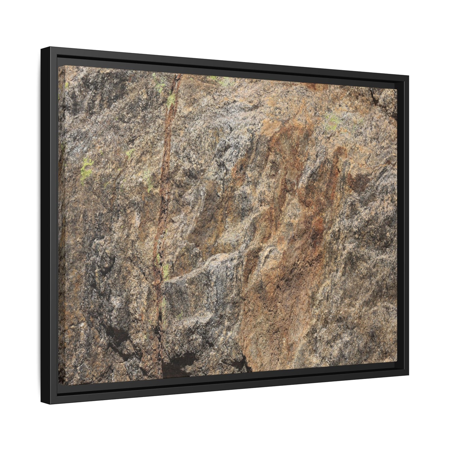Weathered Rock Formation - Unique Stretched Canvas Wall Art - Art By Earth