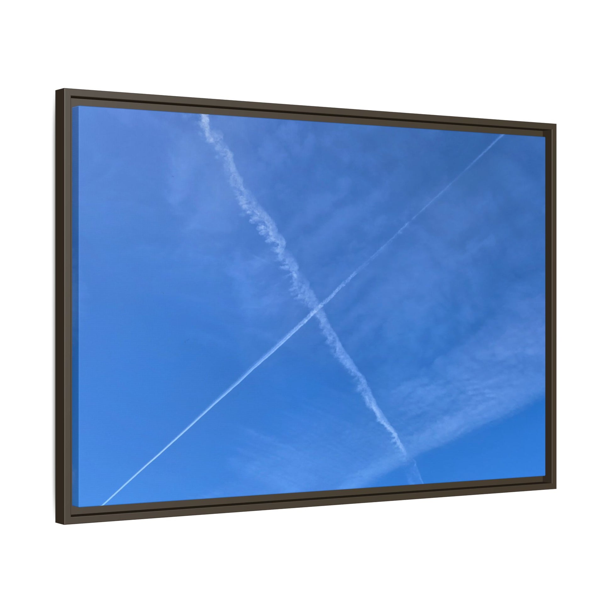 Sky Crossroads - Unique Stretched Canvas Wall Art - Art By Earth