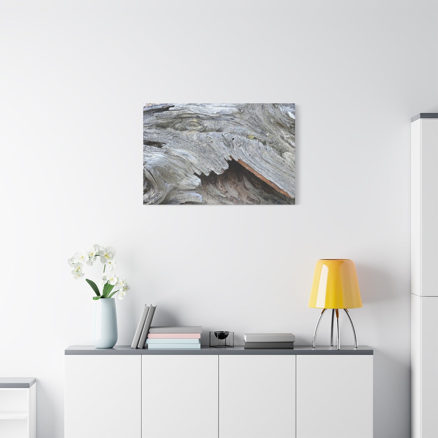 Whispers of Ancient Wood - Unique Frameless Canvas Wall Art - Art By Earth