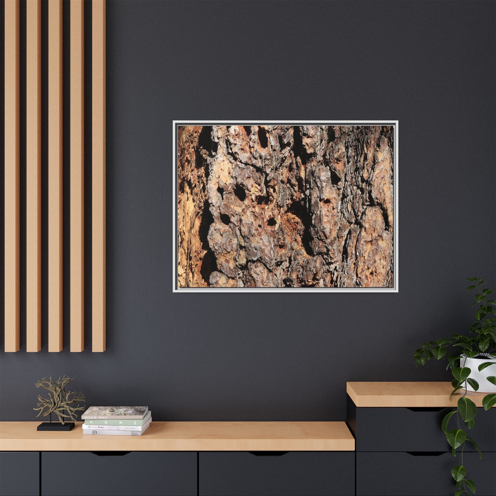 Rugged Rhythms - Unique Stretched Canvas Wall Art - Art By Earth