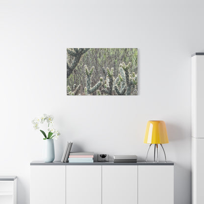 Spiny Sentinels - Unique Frameless Canvas Wall Art - Art By Earth