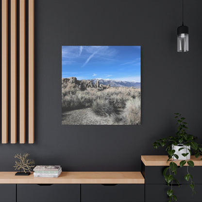 Echoes of Solitude - Unique Frameless Canvas Wall Art