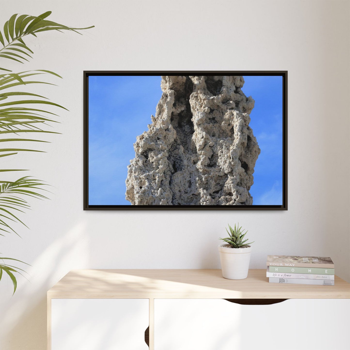 Stone Sentinel - Unique Stretched Canvas Wall Art