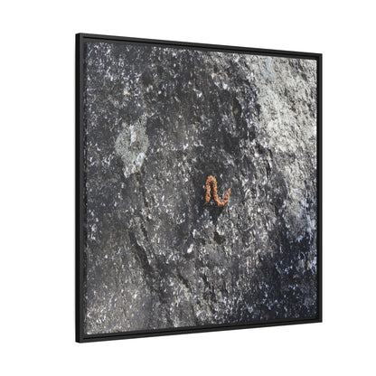 Volcanic Ash and Copper - Unique Stretched Canvas Wall Art - Art By Earth