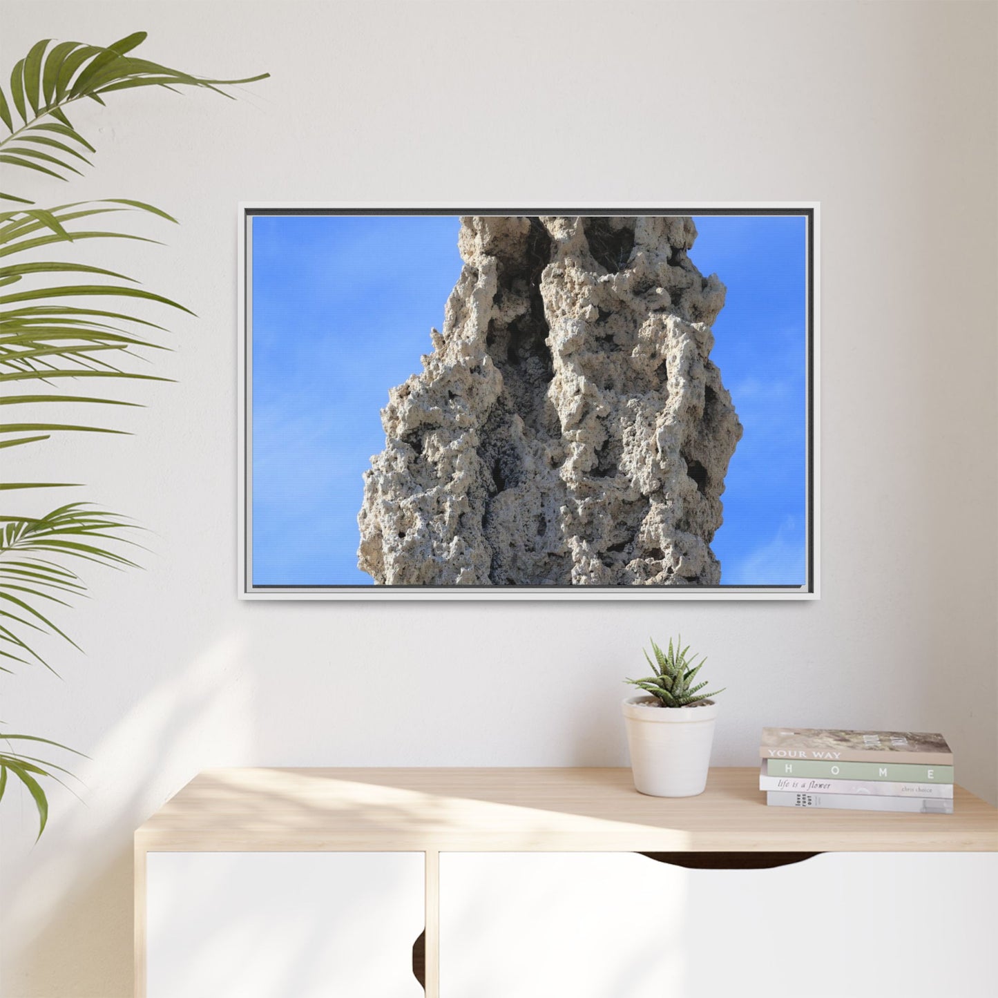 Stone Sentinel - Unique Stretched Canvas Wall Art