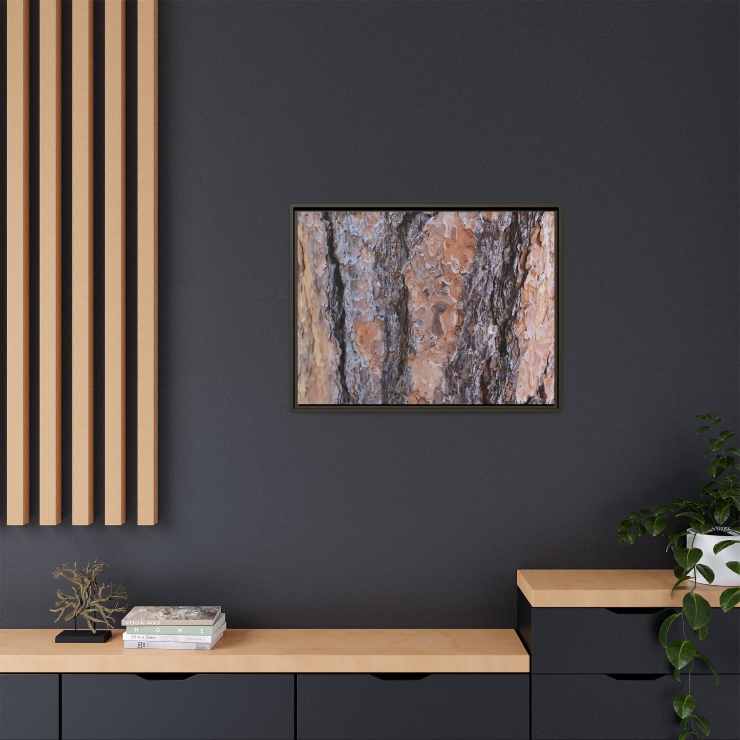 Earthy Embrace - Unique Stretched Canvas Wall Art - Art By Earth