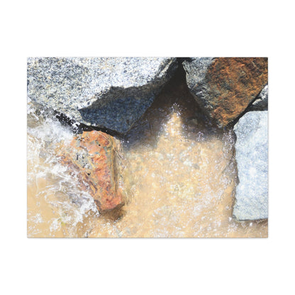 Rocky Embrace - Unique Frameless Canvas Wall Art - Art By Earth