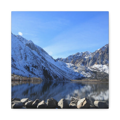 Reflections of Silence - Unique Frameless Canvas Wall Art