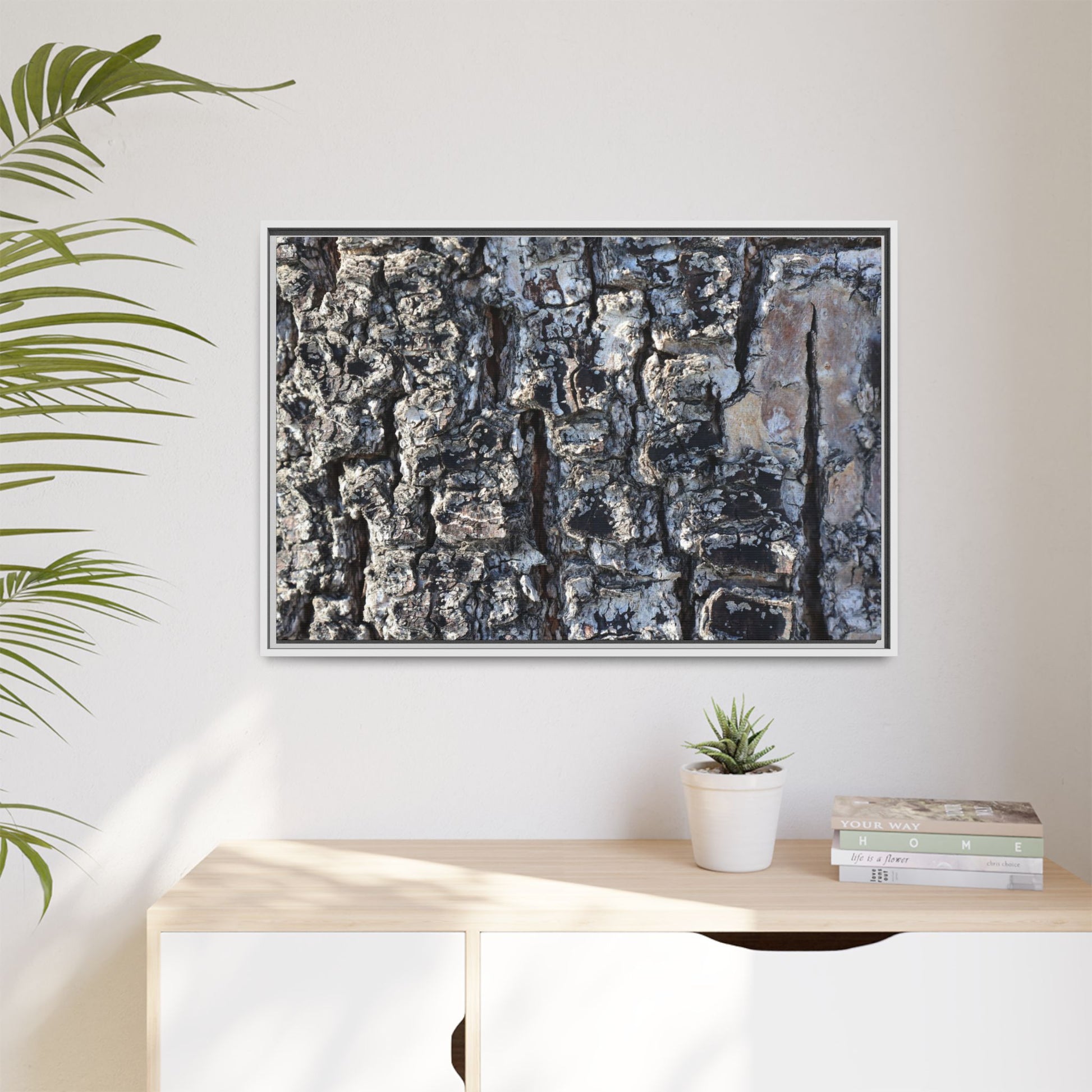 The Bark Chronicles - Unique Stretched Canvas Wall Art - Art By Earth