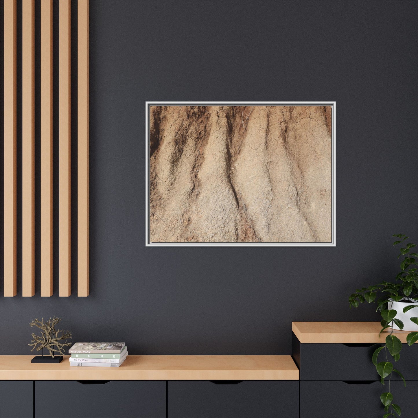 Eroded Canyon Walls - Unique Stretched Canvas Wall Art - Art By Earth