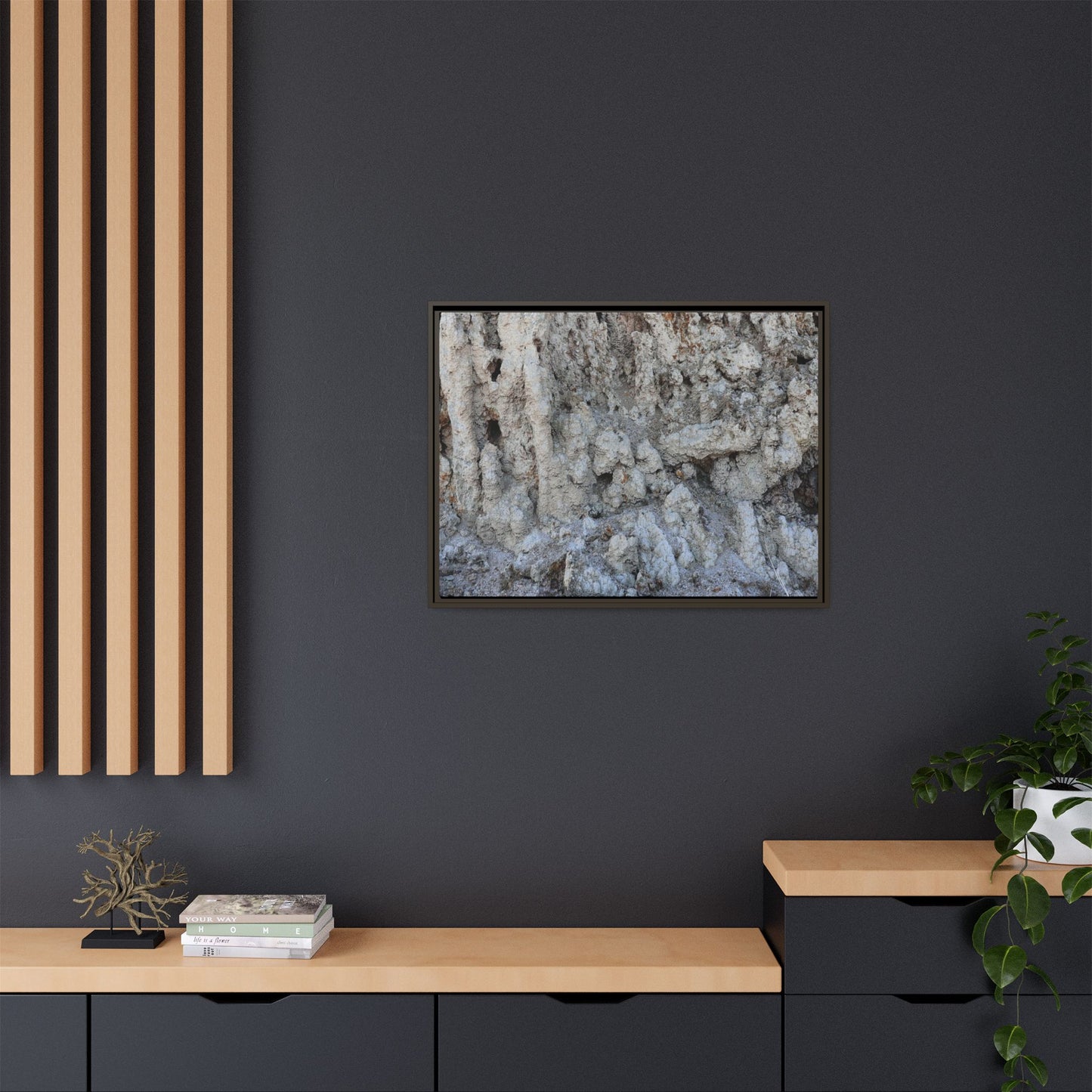 Geological Fragments - Unique Stretched Canvas Wall Art
