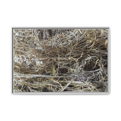 Tangled Whispers of Autumn - Unique Stretched Canvas Wall Art - Art By Earth